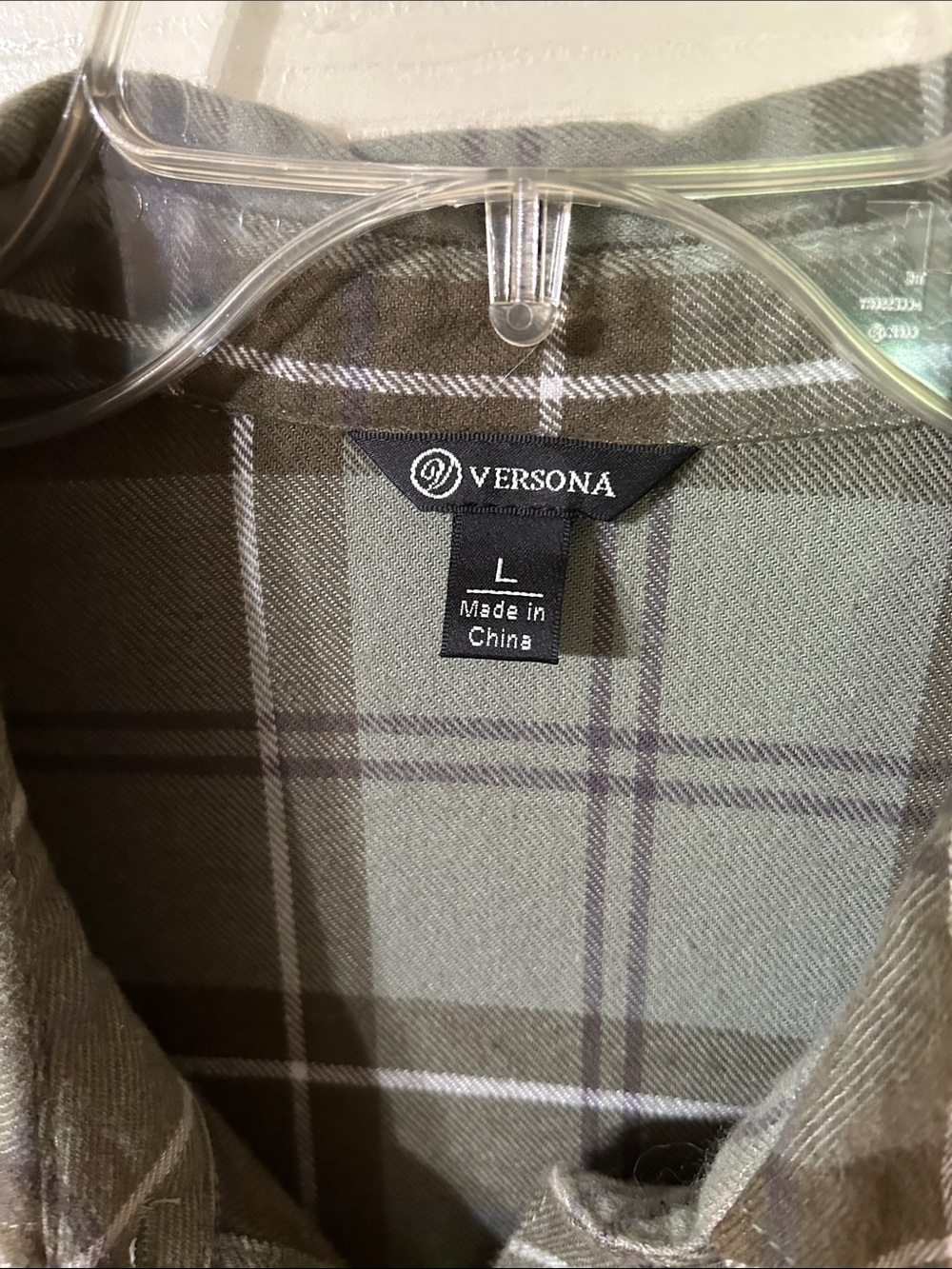 Plaid Peplum Blouse - Picture 3 of 5